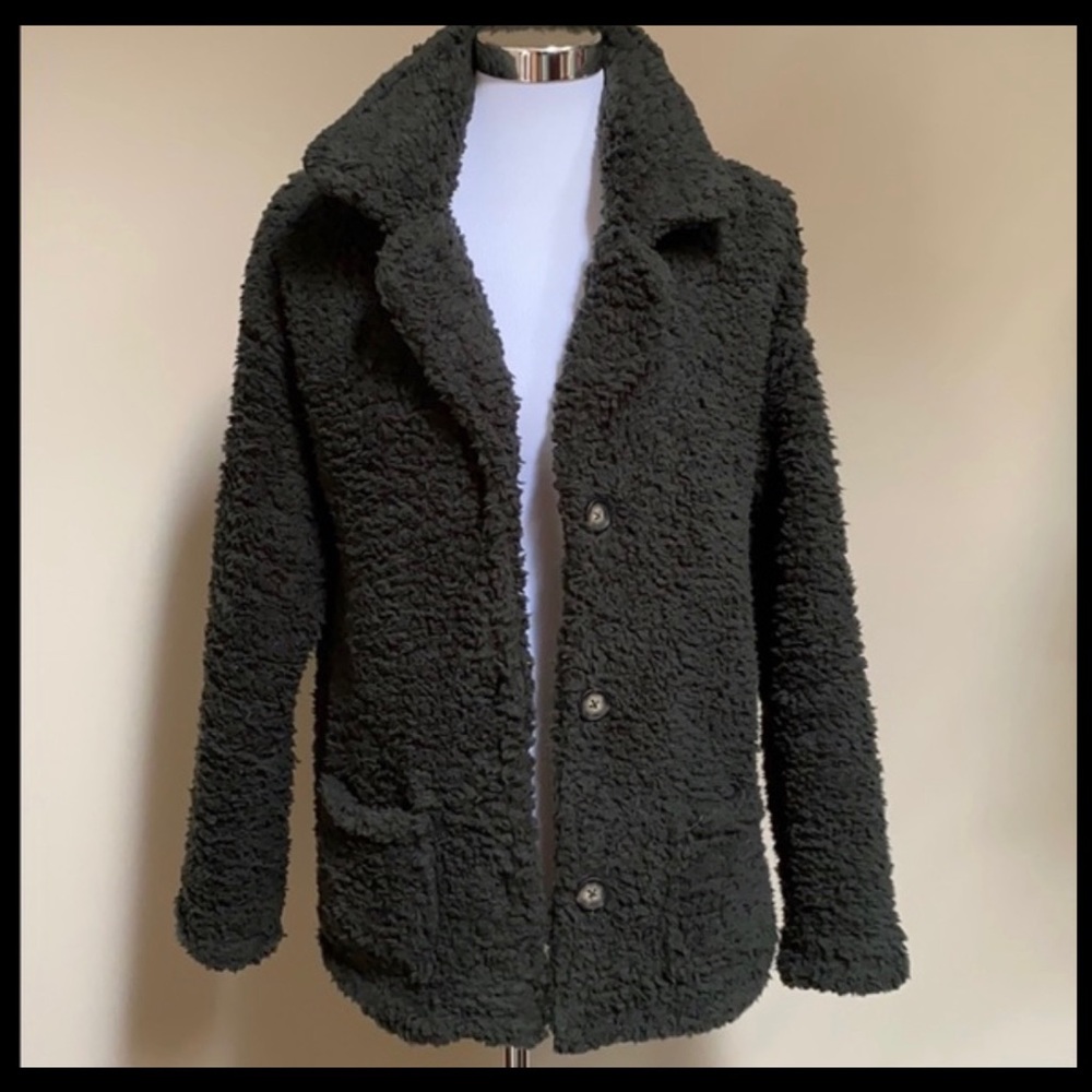 NWT Plush Teddy Bear Coat